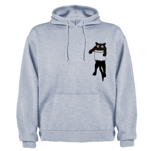 Polera gato bolsillo