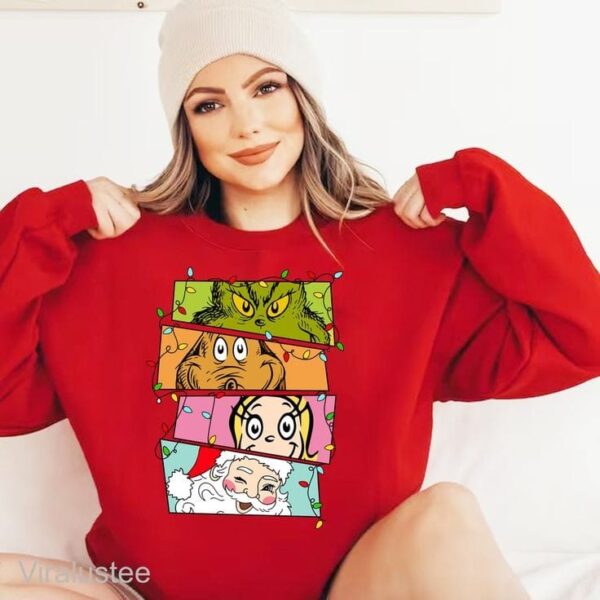 Polera personajes navidad
