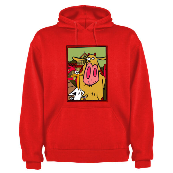 Polera vaca y pollito